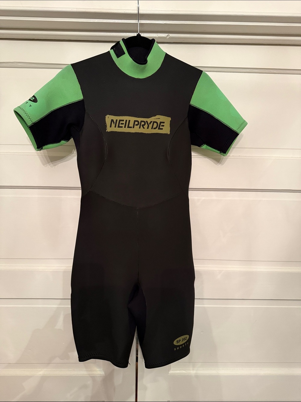 Windsurf water ski NeilPryde SP202 Shorty Wetsuit Women’s 38M 2mm Back Zip